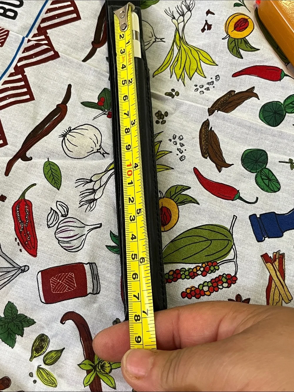 Apple White Pencil with Black Leather Sleeve